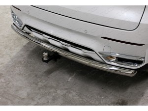 Защита заднего бампера 60 мм для Haval F7 № HAVF719-38