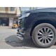 Защита переднего бампера d-76+43 двойная для Toyota Land Cruiser 300 70TH ANNIVERSARY 2021–н.в.