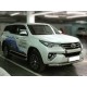 Защита переднего бампера одинарная d-76 для Toyota Fortuner 2020-н.в.