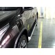 Обводы штатного порога d-43 для Toyota Fortuner 2020-н.в.