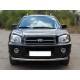 Защита переднего бампера одинарная d-60 Технотек для Hyundai Santa Fe Classic 2000-2012