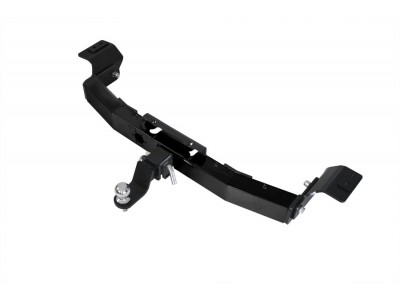 Фаркоп с окрашенной накладкой для Toyota Land Cruiser Prado J120 2003-2009, J150 2009-2023, Lexus GX 470 2003-2009, GX 460 2009-2023 съемное крепление шара под американский квадрат