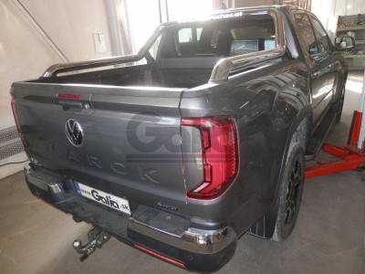 Фаркоп оцинкованный для Ford Ranger 2023-н.в., Volkswagen Amarok 2023-н.в. быстросъемное крепление шара