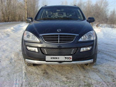 Рамка номерного знака Ssang Yong Kyron 2 (комплект) ТСС для 2007-2015