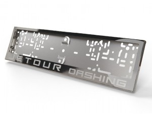 Рамка номерного знака (комплект) для Jetour Dashing 1.5T 2WD 2022 – н.в. JETDASH-03RN