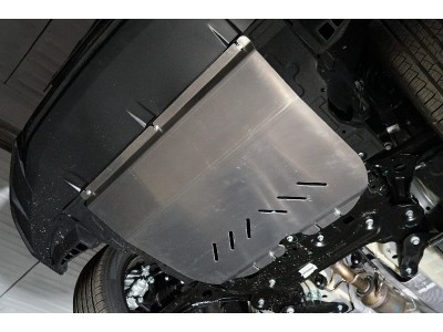 Защита картера и КПП (алюминий) 4мм ТСС для Jetour Dashing 1.5T 2WD 2022 – н.в.
