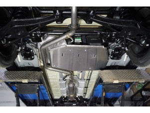 Защита бака и адсорбера (алюминий) 4мм для Jetour Dashing 1.5T 2WD 2022 – н.в. ZKTCC00612