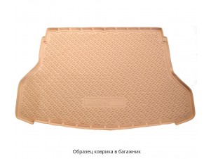 Коврик в багажник Norplast бежевый на хетчбек для Renault Sandero № NPL-P-69-60-B