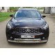 Рамка номерного знака Infiniti FX 37 (комплект) ТСС для Infiniti FX37 2007-2021