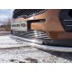 Защита передняя двойная 60-42 мм ТСС для Kia Sportage 2016-2018