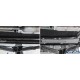 Защита трубок кондиционера + комплект крепежа, Rival, Алюминий для Jetour X90 Plus,  V-1.6, V-2.0, Робот, передний, 2023-н.в.