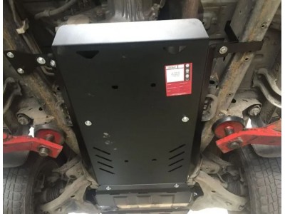 Защита КПП и РК Шериф сталь 2,5 мм для Mitsubishi Pajero Sport/L200 2006-2020
