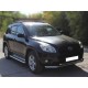 Пороги с листом d-60 Технотек для Toyota RAV-4 2006-2009