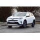 Защита порогов d=63 мм (НПС) для Toyota RAV4 2013-2018