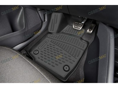 Коврики в салон полиуретан 4 штуки Element для Mitsubishi Pajero 4 2006-2021