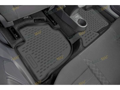 Коврики в салон полиуретан 4 штуки Element для Mitsubishi Pajero 4 2006-2021