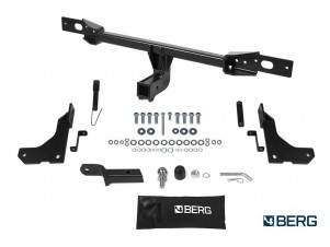 Фаркоп для Geely Atlas Pro 2021-2024, Belgee X70 2024-н.в. съемное крепление шара под американский квадрат №F.1911.002