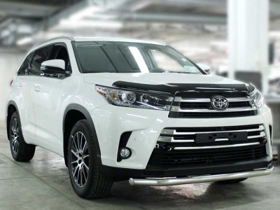 Дуга передняя низкая d-60 одинарная радиусная для Toyota Highlander 2017-2019