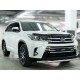 Дуга передняя низкая d-60 одинарная радиусная для Toyota Highlander 2017-2019