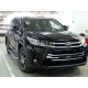 Пороги с листом d-53 для Toyota Highlander 2017-2019