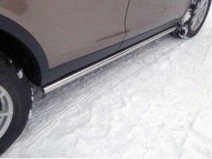 Пороги труба 60 мм для Land Rover Discovery Sport № LRDISSPOR15-04