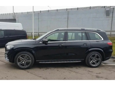 Пороги OEM для Mercedes-Benz GLS-class X167 рестайлинг 2019-2025