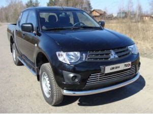Защита переднего бампера 76 мм для Mitsubishi L200 № MITL20014-03