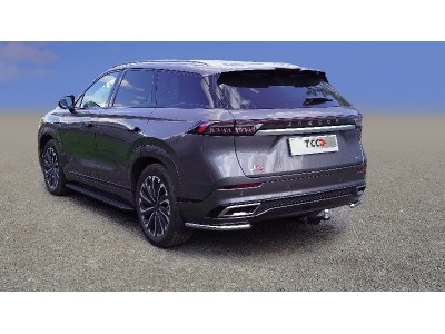 Защита задняя (уголки) 42,4 мм для Jaecoo J8 2.0L 4WD 2024-н.в.