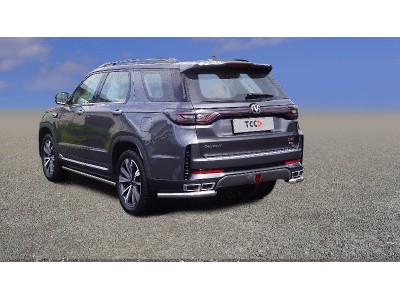 Защита задняя (уголки) 60,3 мм для Changan CS95 2.0L 4WD 2024-н.в.