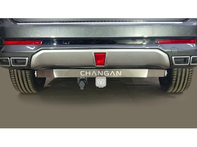 Фаркоп (шар E нерж., надпись Changan) для Changan CS95 2.0L 4WD 2024-н.в.
