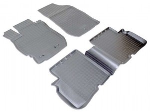 Коврики в салон Norplast полиуретан чёрные для Nissan Almera № NPA11-C61-020