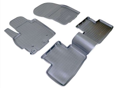 Коврики в салон Norplast полиуретан чёрные для Mitsubishi ASX/Peugeot 4008 2010-2021