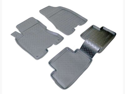 Коврики в салон Norplast полиуретан чёрные для Nissan X-Trail 2007-2015