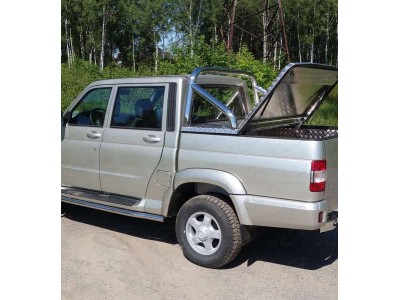 Крышка кузова алюминий ТСС для УАЗ Патриот Пикап 2015-2021