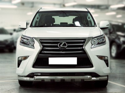 Защита переднего бампера Shark 76 мм для Lexus GX460 2014-2019