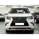 Защита переднего бампера Shark 76 мм для Lexus GX460 2014-2019