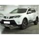 Защита переднего бампера Shark 53 мм для Toyota RAV-4 2013-2015