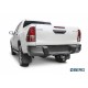 Фаркоп для Toyota Hilux 2015-н.в., Jac T6 (сборка РФ) 2018-н.в., Jac T8 Pro (сборка РФ) 2023-н.в. съемное крепление шара под американский квадрат