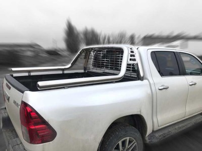 Дуга в кузов d-76 (вариант 2) для Toyota Hilux 2015-2021