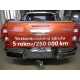 Фаркоп оцинкованный для Toyota Hilux 2015-н.в., JAC T6 2021-н.в., JAC T8 2018-н.в., JAC T8 Pro 2023-н.в., Sollers ST6 2023-н.в. условно-съемное крепление шара
