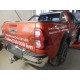 Фаркоп оцинкованный для Toyota Hilux 2015-н.в., JAC T6 2021-н.в., JAC T8 2018-н.в., JAC T8 Pro 2023-н.в., Sollers ST6 2023-н.в. условно-съемное крепление шара