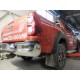 Фаркоп оцинкованный для Toyota Hilux 2015-н.в., JAC T6 2021-н.в., JAC T8 2018-н.в., JAC T8 Pro 2023-н.в., Sollers ST6 2023-н.в. условно-съемное крепление шара