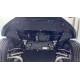 Защита картера двигателя (4 мм, алюминий) для Audi A4 2015-2024 (V = 1.8; 2.0 TFSI AT), Audi A5 2017-2024 (V = 2.0 TFSI)