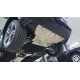 Защита картера двигателя (4 мм, алюминий) для Audi A4 2015-2024 (V = 1.8; 2.0 TFSI AT), Audi A5 2017-2024 (V = 2.0 TFSI)