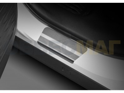 Накладки на пороги Rival, 4 шт для Lexus UX 2018-2021