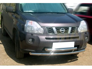 Защита передняя двойная 60-60 мм для Nissan X-Trail T31 № NXTN 1