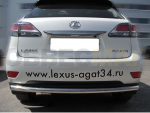 Защита заднего бампера 53 мм для Lexus RX270/350/450 № RX12_3.2
