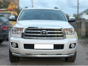 Защита переднего бампера 76 мм для Toyota Sequoia № TOYS09 1.1