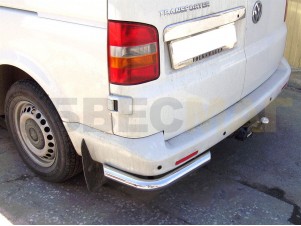 Защита задняя уголки 60 мм для Volkswagen T5 № WLT5 5