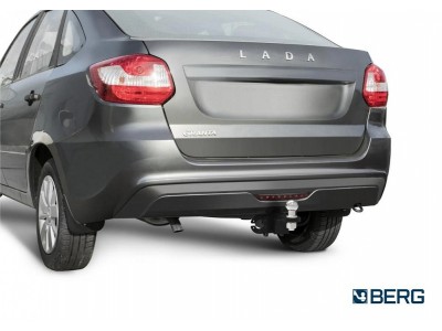 Фаркоп для Lada Granta седан/лифтбек 2011-н.в., Datsun on-DO 2014-2020 съемное крепление шара под американский квадрат